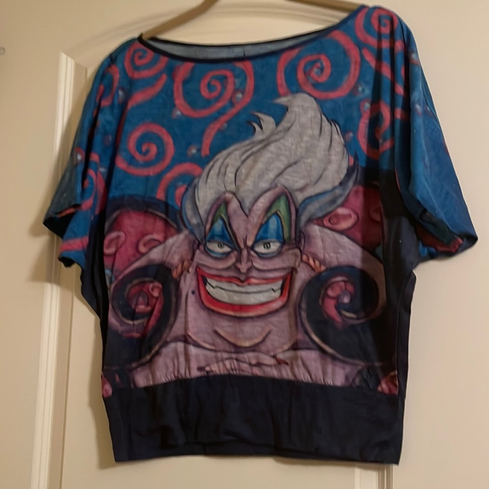 Large Disney Parks Little Mermaid Ursula Top